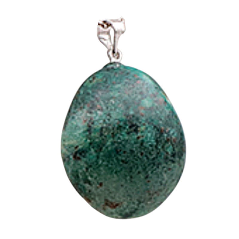 Colgante Chrysocolla Chili A (piedra laminada)