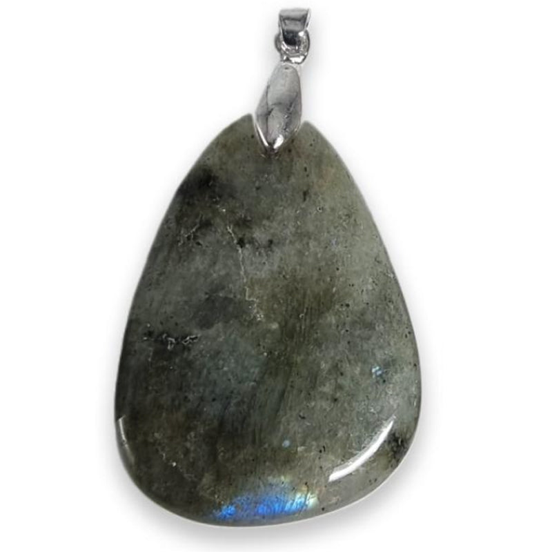 Angelite Pendant Peru A (flat stone)