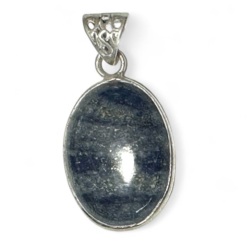 Pendentif lapis lazuli Afghanistan AB argent 925