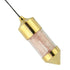 Pendule laiton quartz rose