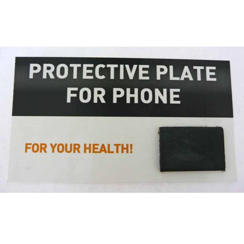 Plaquette shungite Russie A pour téléphone (rectangle)