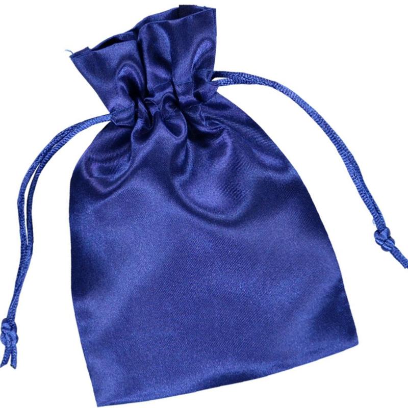 Sac satin 12cm X 9cm (couleurs au choix)