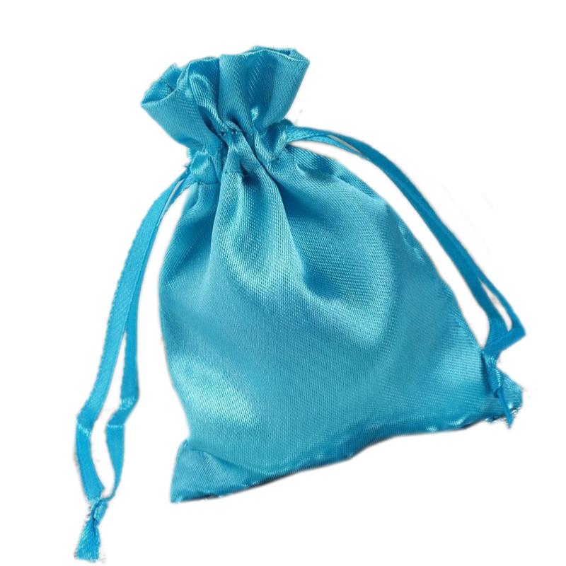 Sac satin 12cm X 9cm (couleurs au choix)