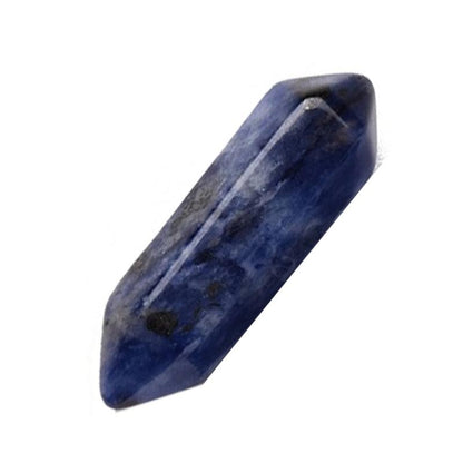 Pointe biterminée sodalite Brésil A