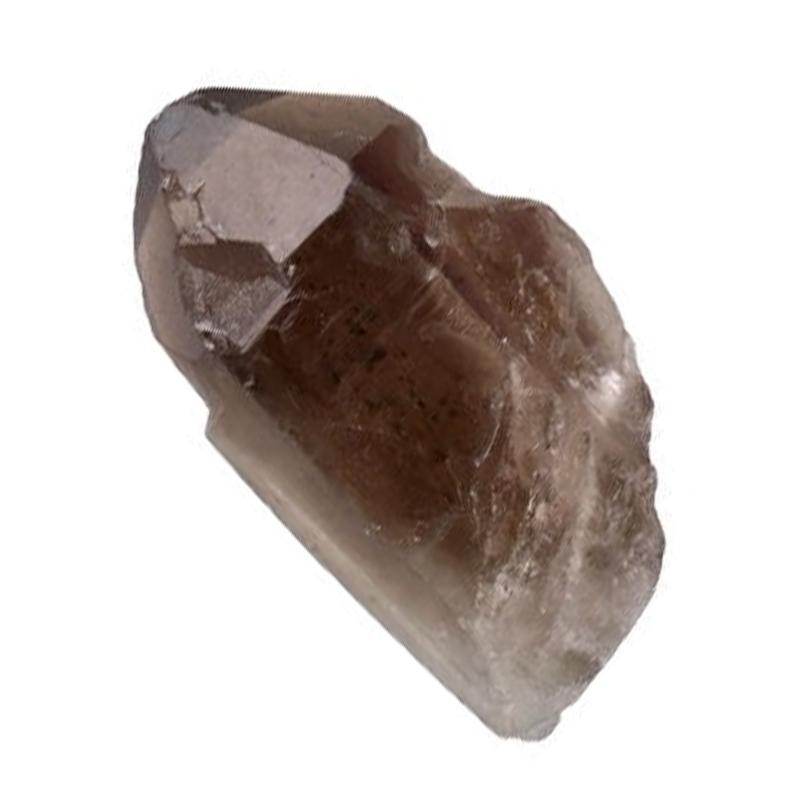 Pointe quartz fumé brute Brésil A