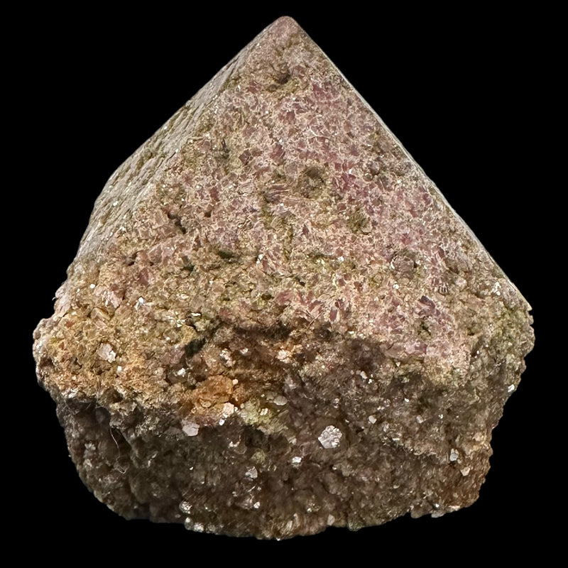 Pointe lépidolite Brésil semi-polie A