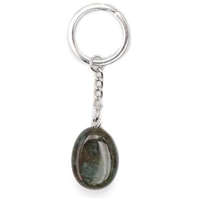 Porte clefs agate Indienne A pierre roulée