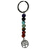 Porte clefs arbre de vie 7 chakras