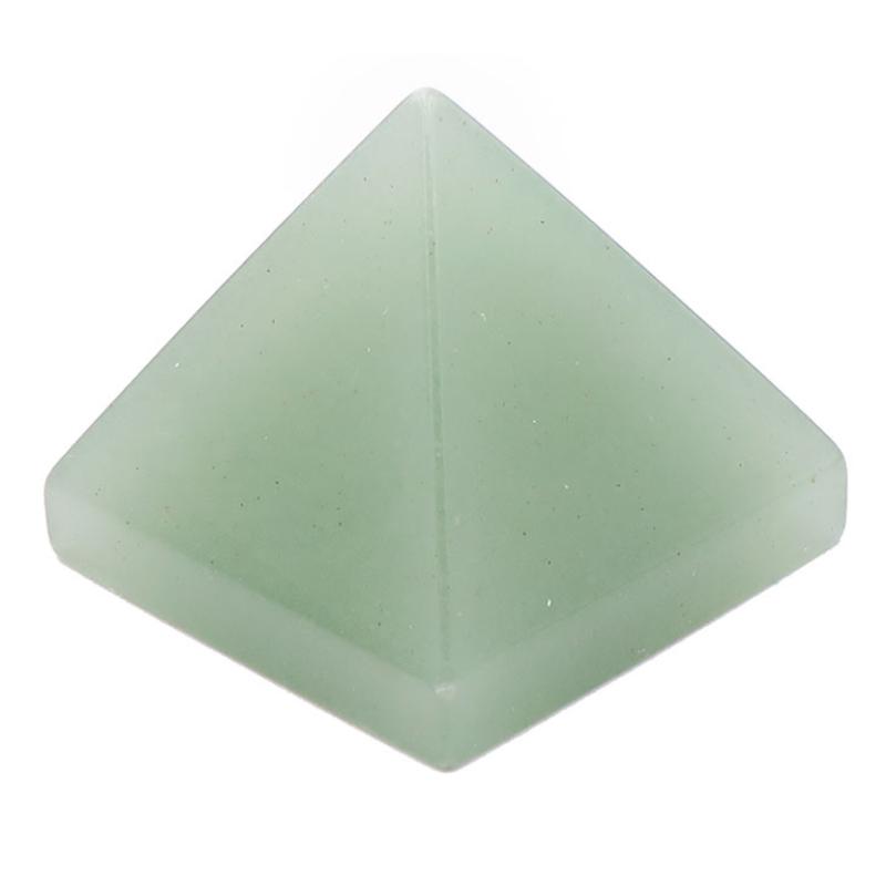 Pyramide aventurine verte Brésil A (base 30mm)