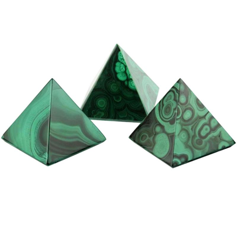 Pyramide malachite Congo A (base 30mm)