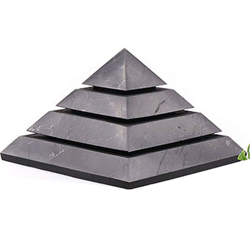 Shungite pyramid Sakkara Russia AA (100mm)