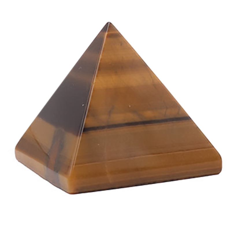 Pyramide oeil de tigre Afrique du Sud A (40mm)