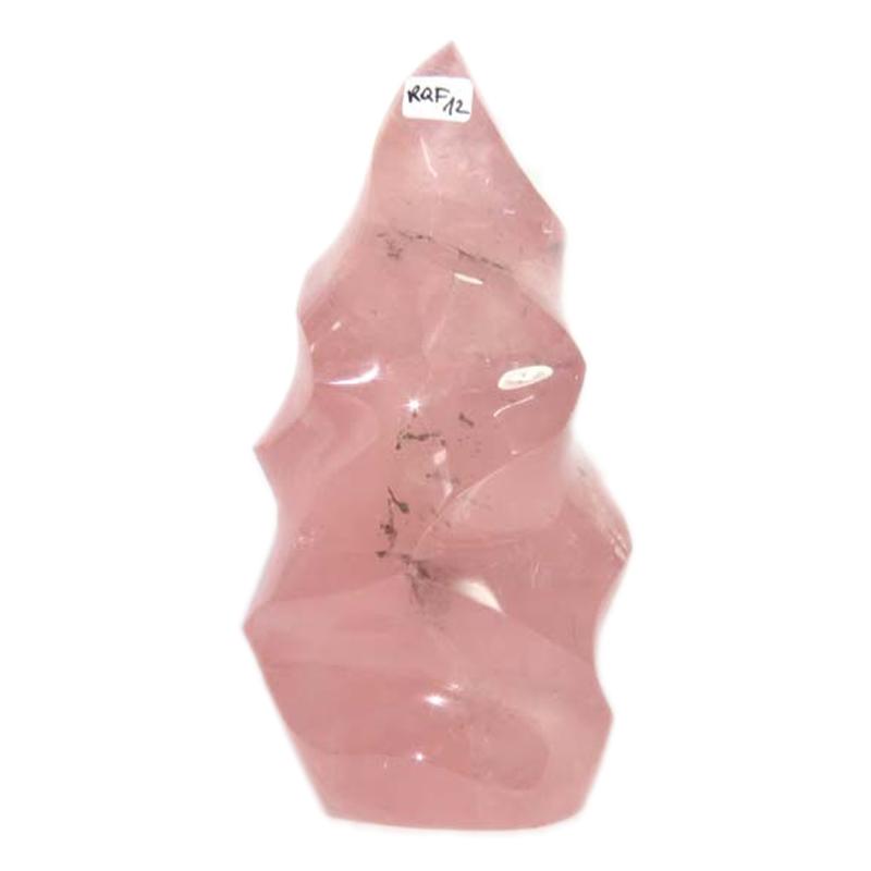 Quartz rose Flamme modèle 6 - 775g