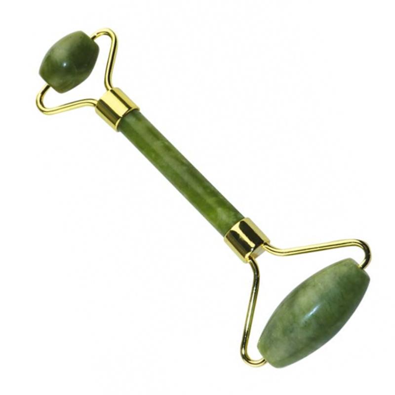 Rouleau de massage &quot;CHI&quot; jade vert néphrite (Sécurité)