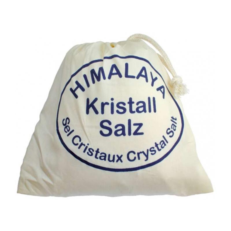 Sel Himalaya cristaux en sachet étoffe (1kg)