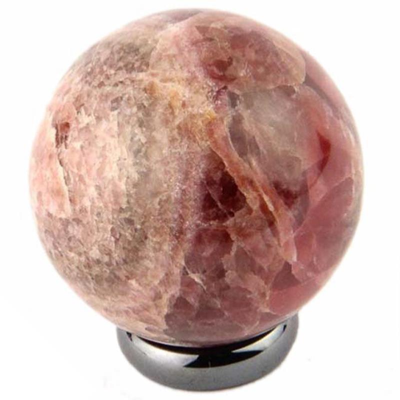 Sphère rhodochrosite Argentine A - 40mm