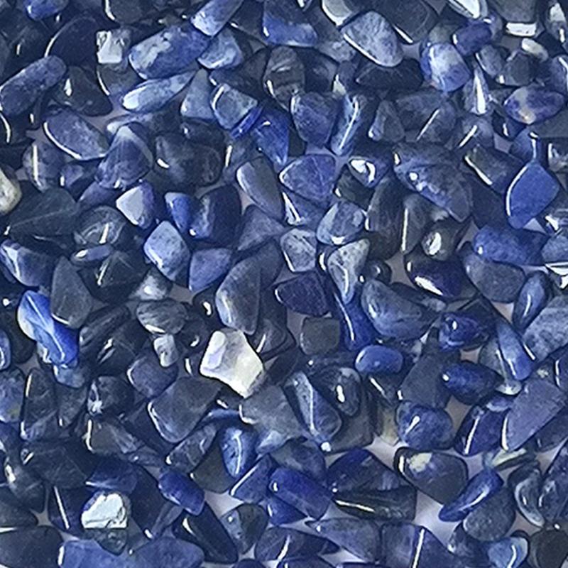 Lot sodalite Brésil (mini-pierre roulée XXS) - 100g