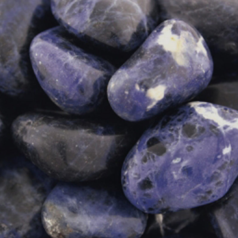 Sodalite Brazil A (rolled stone)