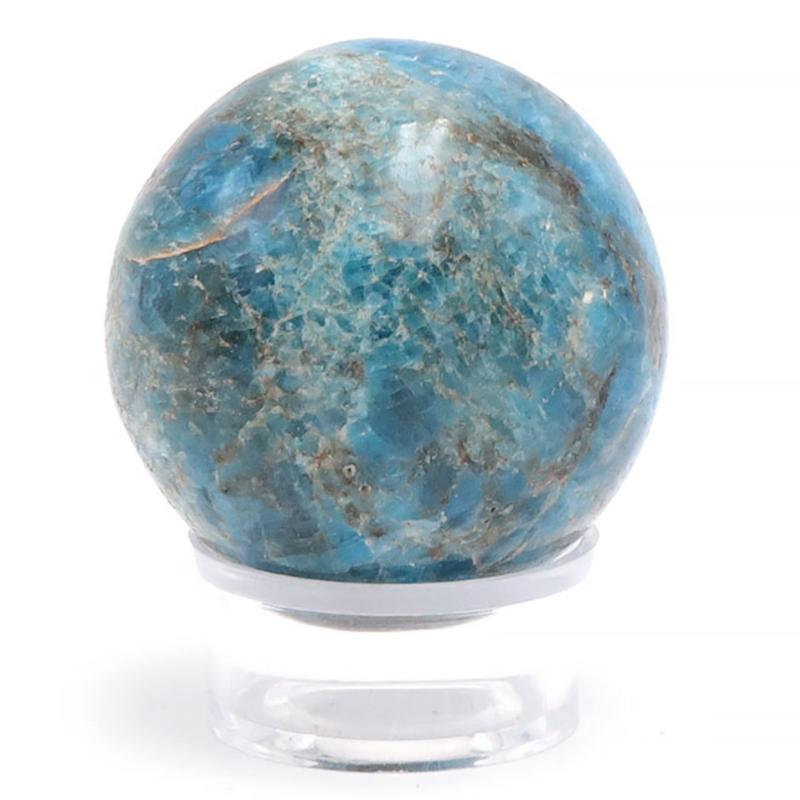 Sphère Apatite bleue Madagascar AA - 40-50mm