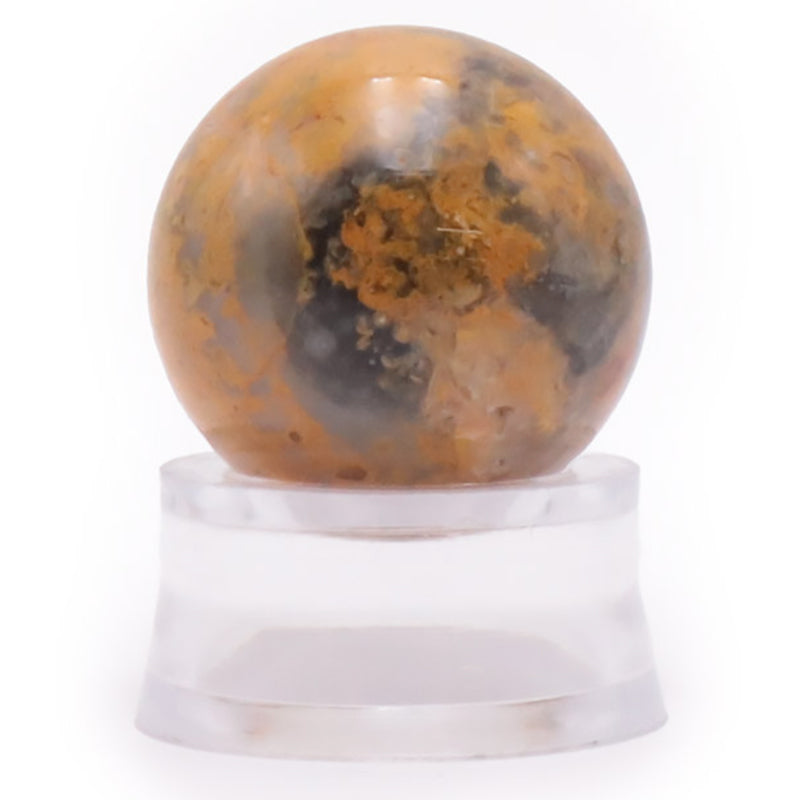 Crazy lace agate sphere Mexico A - 30mm