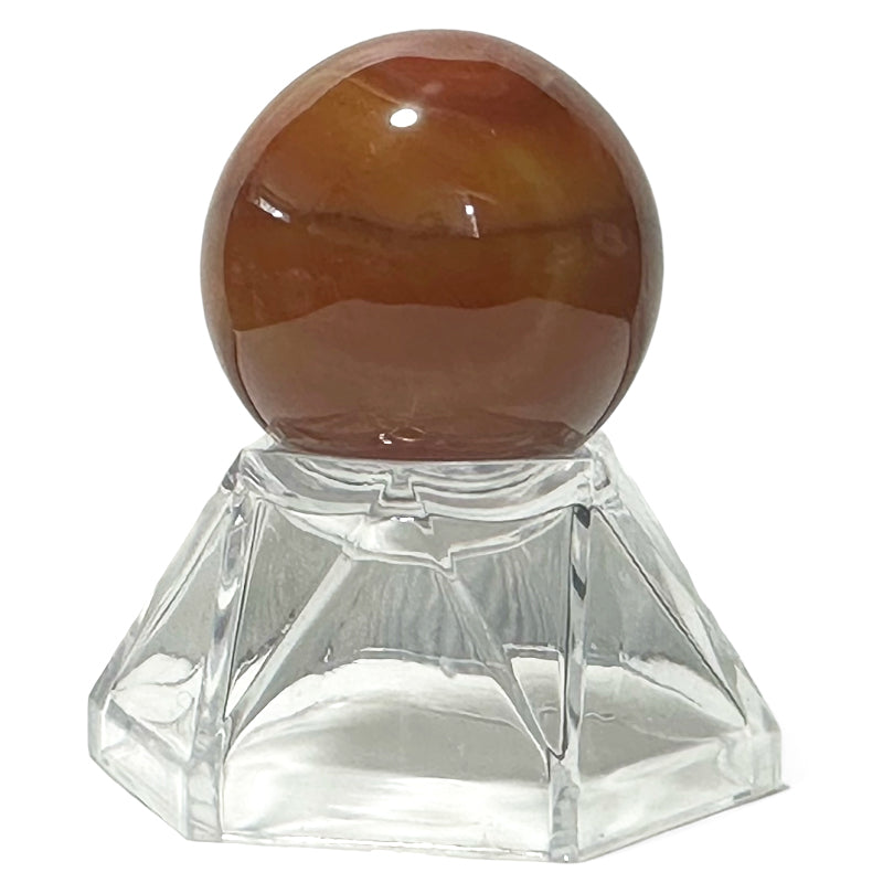 Carnelian sphere Brazil A - 30mm