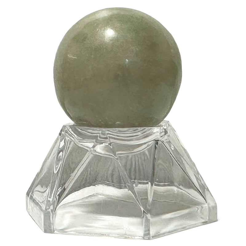 Chinese jade sphere A - 30mm