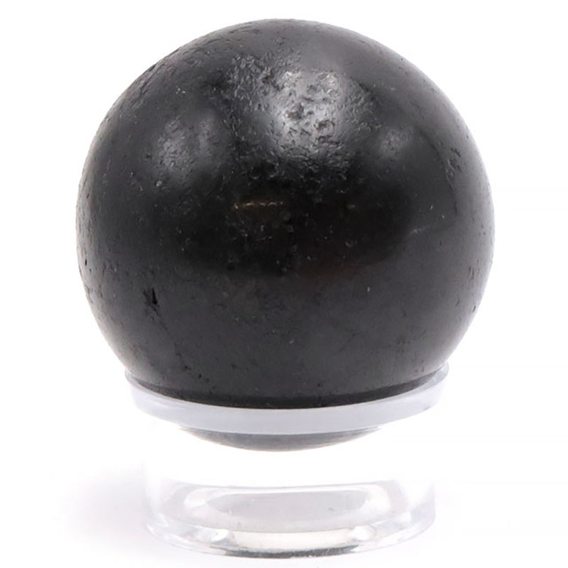 Madagascar A black tourmaline sphere - 50-60mm