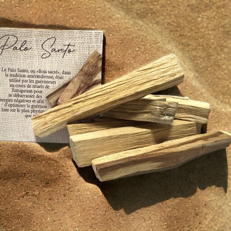 Lot de 10 bâtons naturels Palo Santo